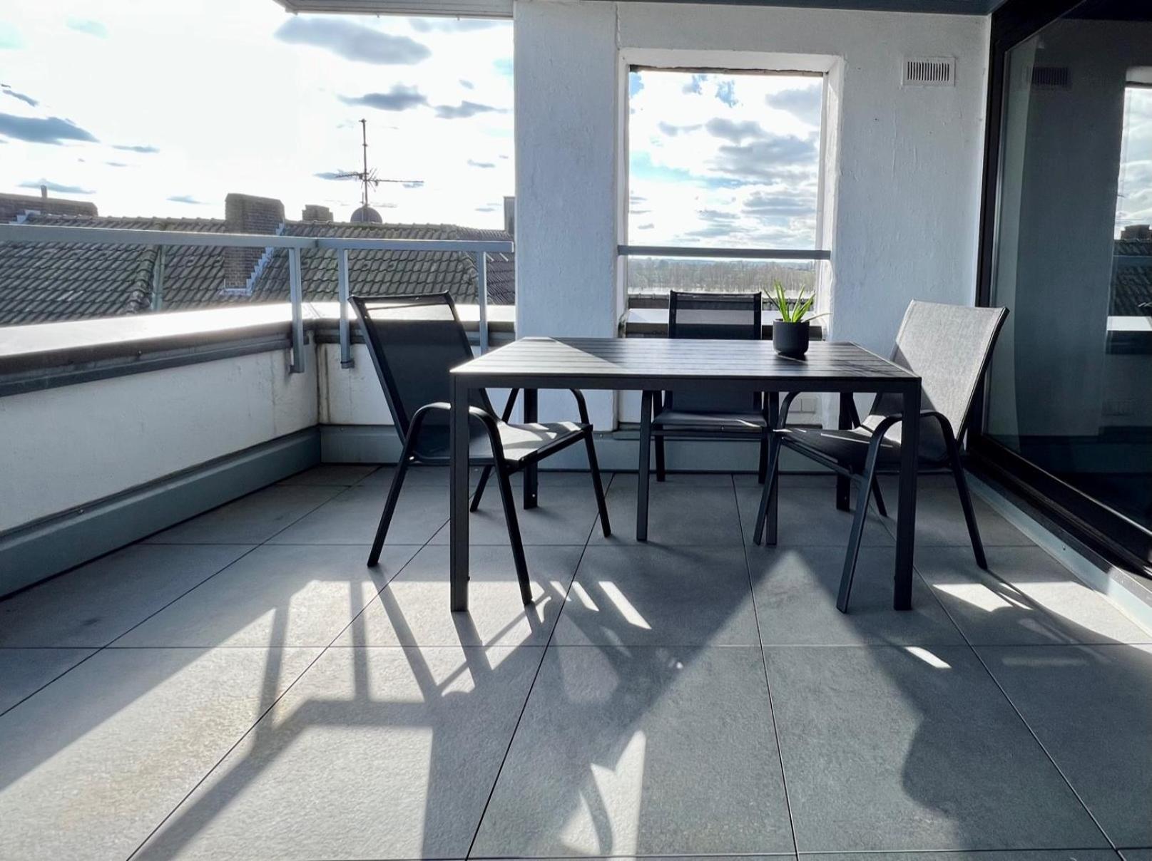 Piso Superior - Exklusives Apartment An Der Promenade Mit Rheinsicht & Loggia Emmerich Exterior foto